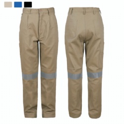 SAFETY WORK PANTS WITH REFLECTIVE TAPE